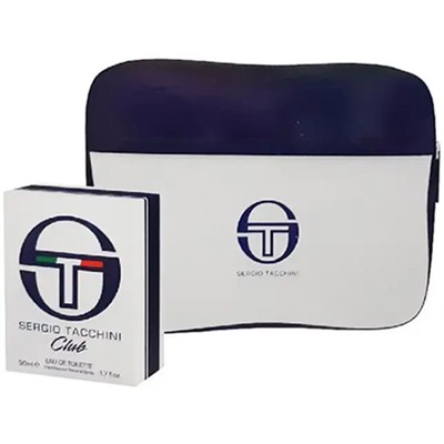 TACCHINI CLUB men set ( 50ml edt+косметичка)