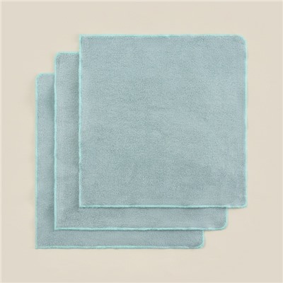 Набор салфеток SL HOME: Frame "Аззура" 30х30 см - 3 шт., 100% хлопок, 470 г/м2
