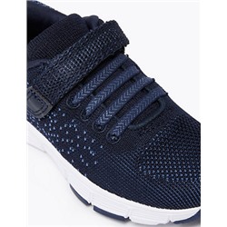 Kids Knitted Riptape Trainers (5 Small - 12 Small)
