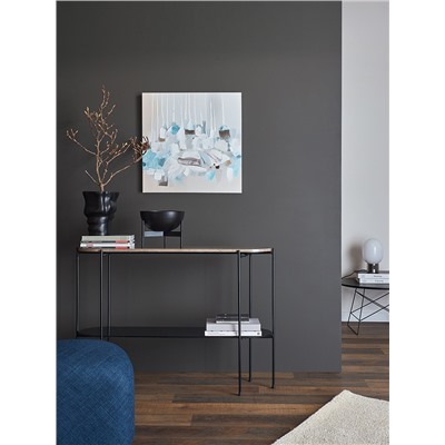 Панно декоративное Fleur, 60х60 см, голубое