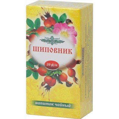 Конфуций. Напиток. Шиповник 30 гр. карт.пачка, 20 пак.