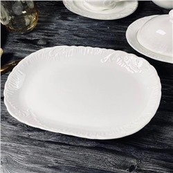 305-030 Набор из 2 прямоугольных блюд 30,5см АВРОРА в под.уп.(х12)Фарфор