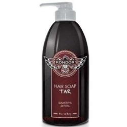KONDOR Hair&Body Шампунь для волос Дёготь муж, 750 мл