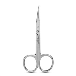 Frau Finger Ножницы маникюрные для кутикулы изогнутые / Classic FS-1243SP, глянцевые, ручная заточка, 10 см
