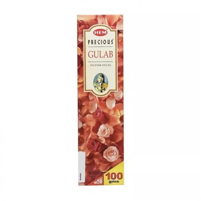 Ароматические палочки Гулаб (Роза) (100 шт), Gulab Incense Sticks, произв. Hem