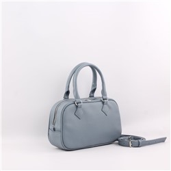 Сумка 480 гладкий серо-голубой НОВИНКА