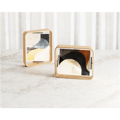 Фоторамка двухсторонняя Bellwood, 26х31 см, натуральное дерево