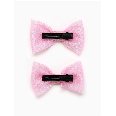 Бант для волос 2 шт., крабики «Милота»