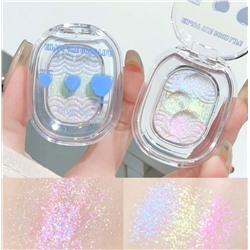 Мерцающие тени-хайлайтер хамелеон с кремовой текстурой Dikalu