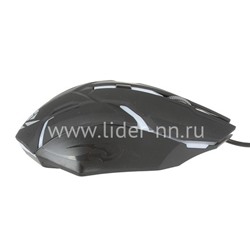 Мышь проводная NAKATOMI игровая Gaming MOG-03U 4 кнопки (черная)