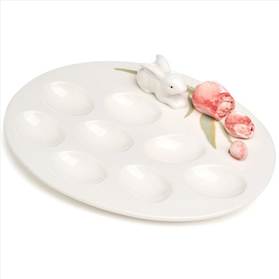 БЛЮДО ДЛЯ 8 ЯИЦ LEFARD "SUNDAY" 23*21*5,5 СМ