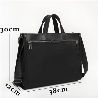 Сумка , текстиль, кожа,  MIRONPAN 21525 Черный