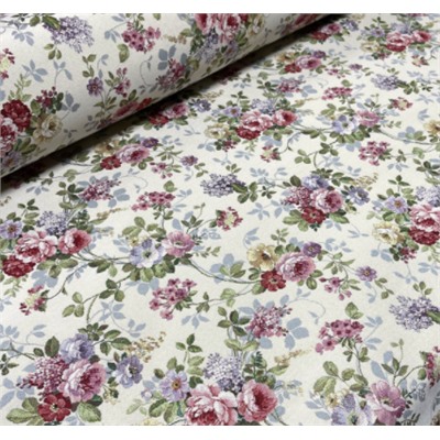 Принцесса цветов бежевый Ткань ширина 280 см отрез 2,5 м 2520142