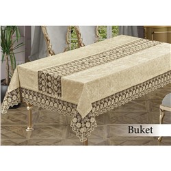 Скатерть 160x220 см. BUKET BEJ - Maison Royale