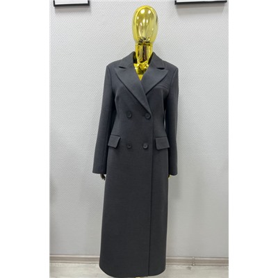 Пальто женское демисезонное Н-26895 (темно-серый)