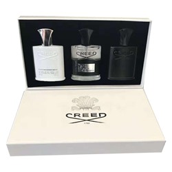 Подарочный набор Creed For Men 3x30 ml серебро