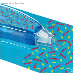 Корректор-лента 3 м × 5 мм, с рисунком, блистер, европодвес, корпус МИКС