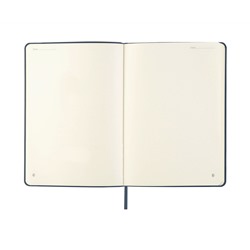 Записная книжка А5 96л. ЛАЙТ, кожзам, Greenwich Line "Classic. Dark blue", с резинкой, блок без линовки