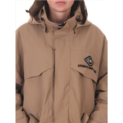 3104 DK. BEIGE Куртка демисезонная женская (100 гр. холлофайбер)