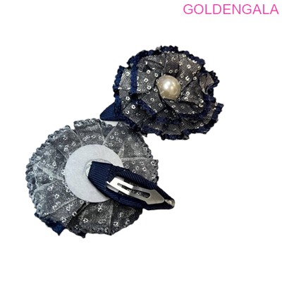 Зажимы "тик-так" для девочки 7,5х6 см 2 шт ТК2 тип 1