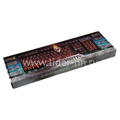 Клавиатура DIALOG проводная игровая Gan-Kata KGK-15U USB (черная)