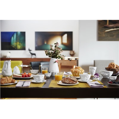 Ваза Laid back, 23 см, белая