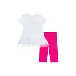 Комплект для девочки: футболка, леггинсы