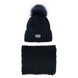 Комплект для мальчика: шапка, снуд