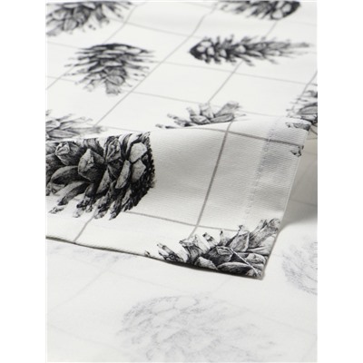 Дорожка на стол новогодняя Этель Merry Christmas 40×146 см, 100% хлопок, саржа 190 г/м², белая