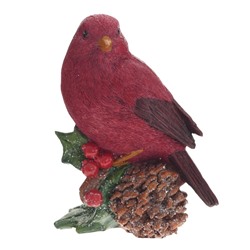 Фигурка декоративная "Птичка", L10 W7 H13 см, 2в.