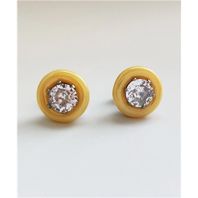 Серьги с керамикой