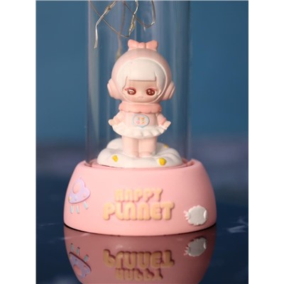 Ночник "Starlight", moon girl, 13 см