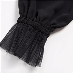 Блуза изящная и женственная, Мелодия сердца (ночь)