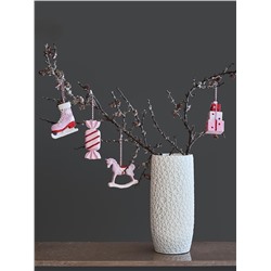 Набор ёлочных украшений Pink fairytale из коллекции New Year Essential, 4 шт.