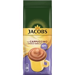 Monarch. Jacobs Cappuccino Choco Milka Vanille (растворимый) 500 гр. мягкая упаковка (Уцененная)