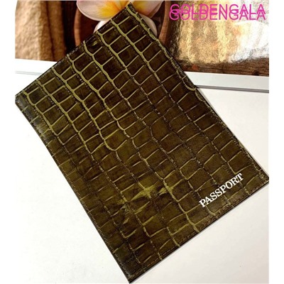 Обложка для паспорта из натуральной кожи