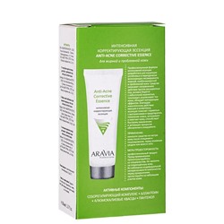 Интенсивная корректирующая эссенция для жирной и проблемной кожи Anti-Acne Corrective Essence, Aravia 50 мл