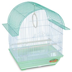 Клетка Triol N 1600 для птиц, эмаль, 34.5×26×44 см, микс цветов