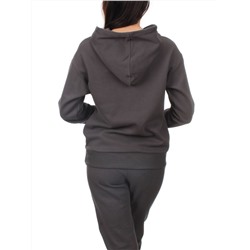H108 DK. GRAY Костюм спортивный женский (хлопок 90%, полиэстер 10%)