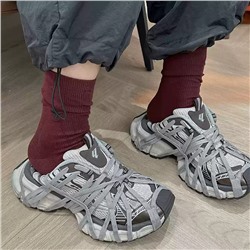 MIU Showee European Bee Embroidery Double Pink Strinking Socks Children Ins Autumn and Winter Ansho La Red Middle Packing Stacking socks