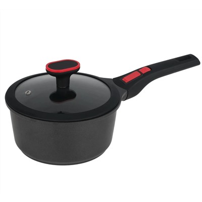 820-001 Ковш 2л с крышкой 18см PASSION в под.уп.(х8)Алюминий