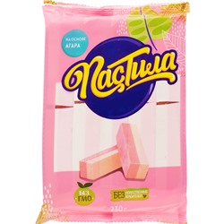 Пастила со вкусом Клубники и сливок на агаре 230гр /КМ/