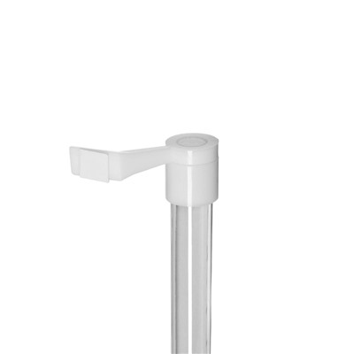 Термометр уличный, жидкостный, оконный, на липучках, белый