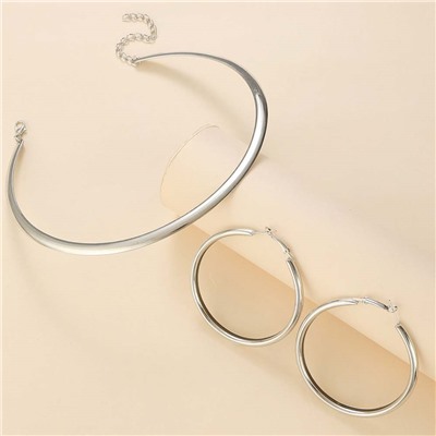 Серьги с замком кольцо арт. 22 7600 (id 289886)