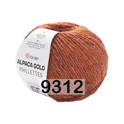 Пряжа YarnArt Alpaca Gold Paillettes