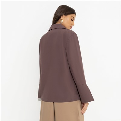 Блуза без застёжки, Амбассадор стиля (brown)