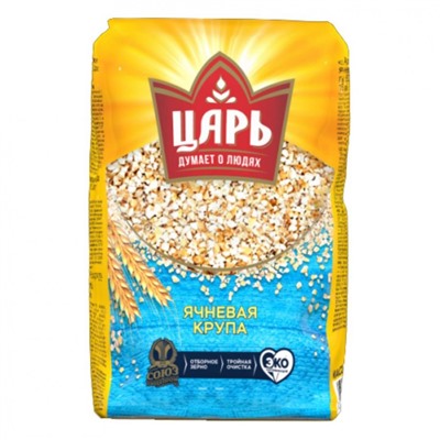 ЦАРЬ Крупа ячневая №2 600гр
