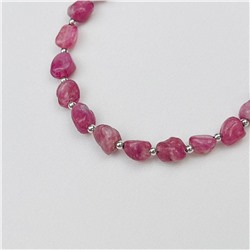Радуга Самоцветов Браслет из розового Турмалина