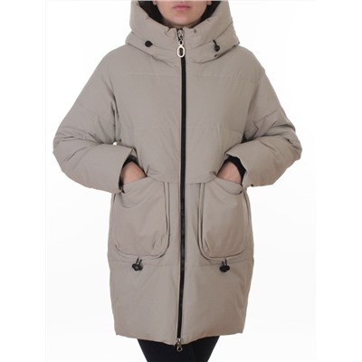 806 GRAY Куртка зимняя женская (200 гр. синтепон)