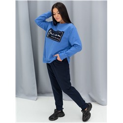 Костюм "Мода" василек